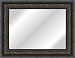 Mirror Frame Black w/ Gold Embossing 2.25 wide