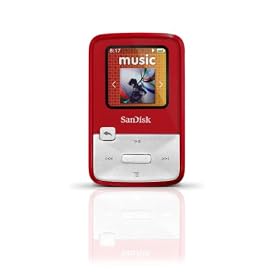 SanDisk SDMX22-004G-A57R Sansa Clip Zip 4 GB, Red