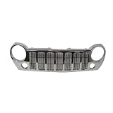 05-07 JEEP LIBERTY GRILLE BLK W CHR MOLDING W FOG HOLE by NEW AFTERMARKET PARTS