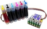 Computer : BULK INK SYSTEM SUPPLY FOR HP EPSON R285/RX585/RX685 COMBO V5 CHIPS