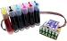 BULK INK SYSTEM SUPPLY FOR HP EPSON R285/RX585/RX685 COMBO V5 CHIPS Image