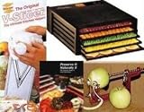 Food Dehydrator Kit by Dad's Jerky includes the Excalibur ex2400 series food dehydrator that's small enough to fit on the counter yet holds 4 sq. ft. of fruits or veggies. See all of Dad's Jerky Products