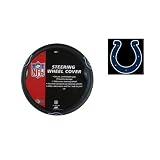 Official NFL License Steering Wheel Cover - Indianapolis Colts