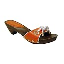 CAFENOIR Orange Mules