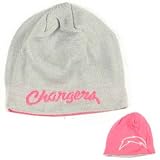 San Diego Chargers Pink Reversible NFL Beanie