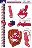 Set of Team Window Clings: Cleveland Indians
