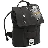 Small Canvas Tote Dark Gray Fd