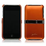 BoxWave Apple iPod touch 3G (3rd Generation) Shell Case with Stand (Atomic Orange)