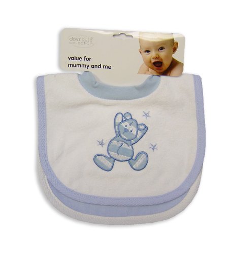 Childrens Toyshop  Toys : Twin Pack Popover Bib White One Size