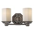 Minka Falstone 2 Light Bath Vanity Dark Bronze 6422-267
