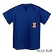 University of Illinois Scrubs Top Shirt- Fighting Illini Logo For HIM or HER -Officially Licensed NCAA College Logo Apparel For HIM or HER SEARCH BROAD BAY SCRUB FOR OTHER College Logo Apparel Unique GIFT Ideas for Man Men Woman Women Ladies Nurses