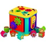 Busy Activity Block Toddler Developmental Baby Toy by Small World Toys