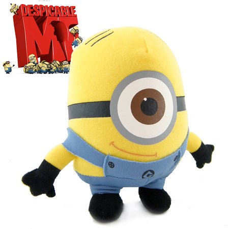 Despicable Me Minion 6″ STEWART ONE-EYE Plush Figure Soft Doll Toy collectible -XTRAFUN ESSENTIALS
