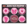 MELISSA & DOUG JUMBO PALM STAMPERS - PINK