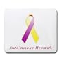 Autoimmune Hepatitis Awareness Ribbon Mouse Pad