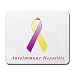 Autoimmune Hepatitis Awareness Ribbon Mouse Pad