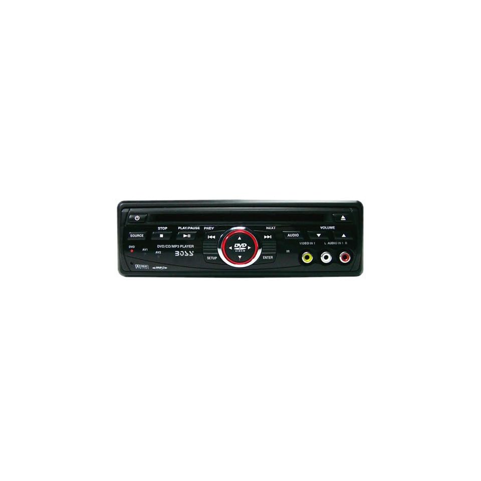 BOSS DVD3800T Car Universal Mount DIN DVD CD Mobile Video Player w/TV Tuner