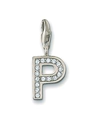 Thomas Sabo Letter "P" Charm, Sterling Silver