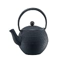 Bodum Assam 34-Ounce Cast-Iron Tea Press with Stainless Steel Filter