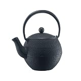 Click here to buy Bodum Assam 34-Ounce Cast-Iron Tea Press with Stainless Steel Filter by Bodum.