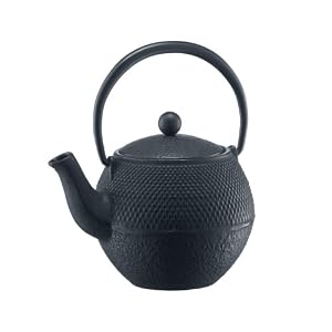 Bodum Assam 34-Ounce Cast-Iron Tea Press with Stainless Steel Filter by Bodum
