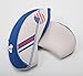 HIFROM Golf US Flag Neoprene Golf Club Head Cover Wedge Iron Protective Headcover for Most Brands White & Blue