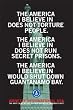 America I Believe In Poster