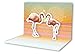 Kisses Pop-Up Notecards: 10 Pop-up Notecards & Envelopes (Animal Themed Pop Up Greeting Card, Blank Interior Stationery)
