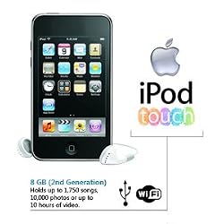 Apple iPod touch 8 GB (2nd Generation--without iPhone OS 3.1 Software) [Previous Model]