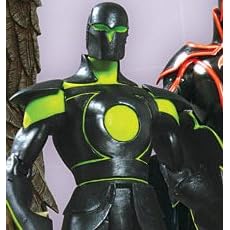 JUSTICE LEAGUE OF AMERICA Armoured Green Lantern 6" figure