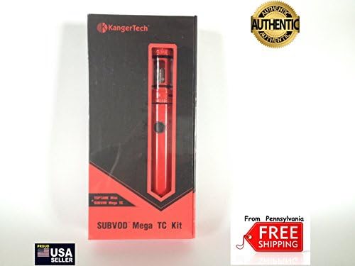 *NEW* SUBVOD Mega Temp Control. Top Fill Tank. RED