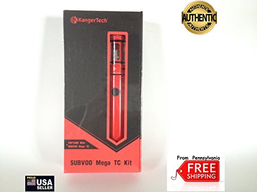 *NEW* SUBVOD Mega Temp Control. Top Fill Tank. RED