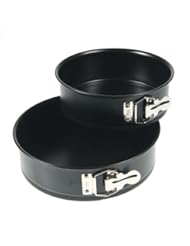 Kitchen: Kaiser 2pc Springform Pan Set 9.5" & 8" German Bake Cake Angel Food Easy Clean - Kaiser