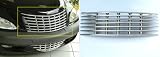 New! Chrysler PT Cruiser Grille Overlay - Chrome, Upper 01 2 345