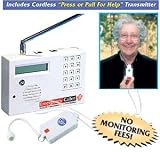 Emergency Caller Unit , Pendant Transmitter, Cords and AC Adapter