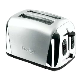Prestige Deco Toaster, Brushed Satin, 2 Slice
