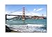 San Francisco Golden Gate Bridge and Surfer Fridge Magnet