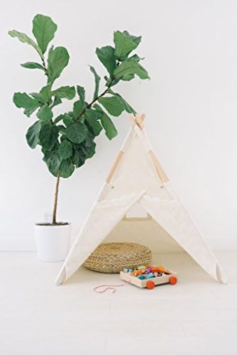 Designer 5 foot Kids Play Teepee - ALL LACE