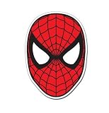 Spiderman Color Face Window Decal
