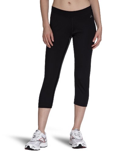 Adidas Damen Lauftight DA Q2 3/4, black/metsil, 44