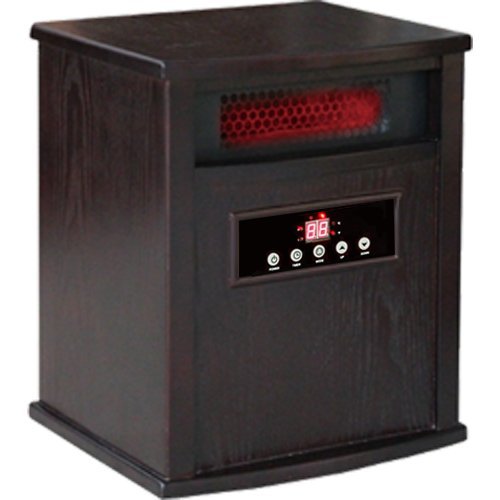 American Comfort ACW0039WE Titanium Line with Built-in Air Purifier Infrared Heater, Espresso American Comfort ACW0039WE Titanium Line with Built-in Air Purifier Infrared Heater, Espresso