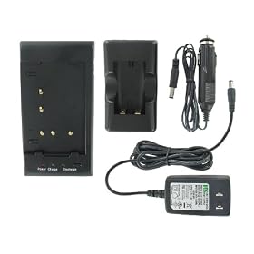 Kodak EasyShare CX7530 (charges KAA2HR) Digital Camera Battery Charger - TechFuel® AC & DC Compatible Desktop Battery Charger