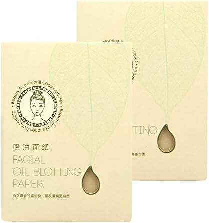 Sembem 100 PCS Face Oil Absorbing Sheet Shine Remove Pack of 2