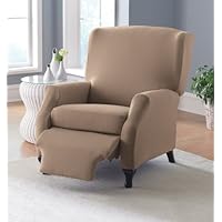 Jersey Fabric Recliner Chair Cover by Collections Etc