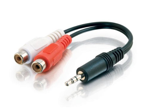 O Cables To Go O – 3.5Mm Stereo Male To 2 Rca Female Y Cbl