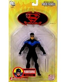 DC Direct Superman and Batman Series 3 Public Enemies Action Figure Nightwing by
