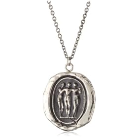 Pyrrha Wax Seals Three Graces Necklace