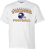 Minnesota Vikings Stacked Helmet T-Shirt