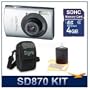 Canon Powershot SD870 Best-Selling Super-Savings Bundle