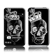Skull King Black Design Apple iPod Touch 2G (2nd Gen) / 3G (3rd Gen) Protector Skin Decal Sticker